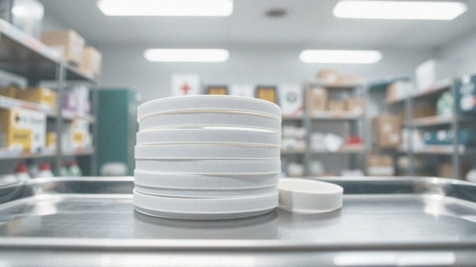 Jakie materiały wykorzystywane są do produkcji białych opasek szpitalnych?