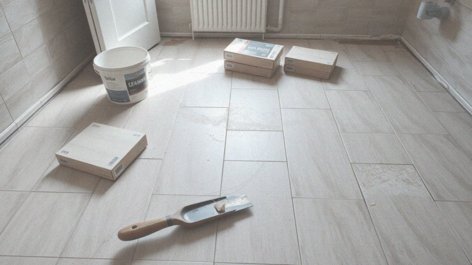 Jakie materiały są niezbędne do montażu gresu na ogrzewaniu podłogowym?