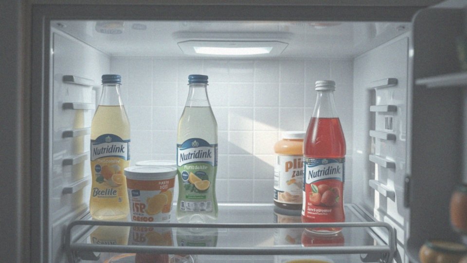 Jakie są zalecenia dotyczące przechowywania Nutridrink?