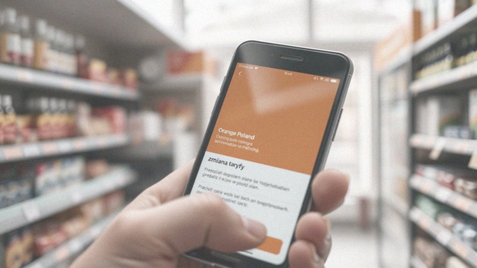 Jak zmienić taryfę w Orange na kartę? Przewodnik krok po kroku