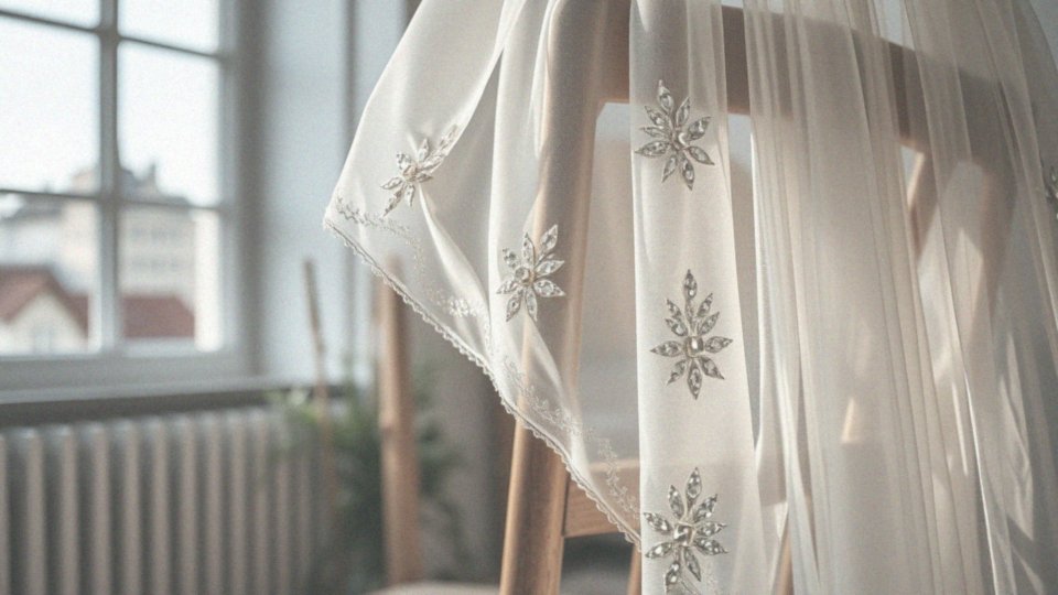 Welon ślubny z kryształkami – elegancja i blask w dniu ślubu